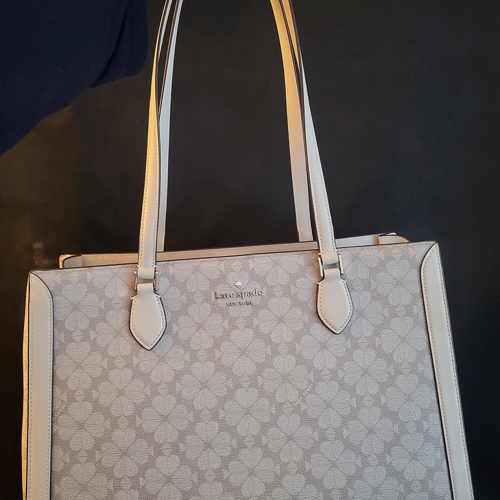 Kate Spade Cream Floral Tote